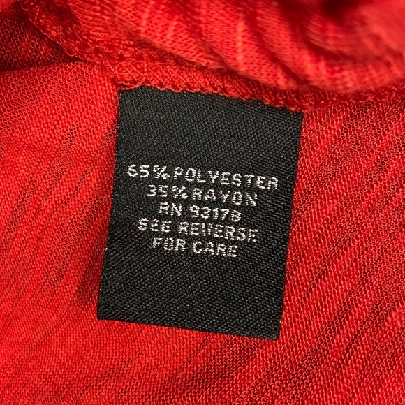 Catherine Malandrino Side Tie Slub T-Shirt L New With Blemish - Picture 5 of 7